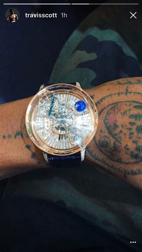 travis scott cartier|travis scott watches for sale.